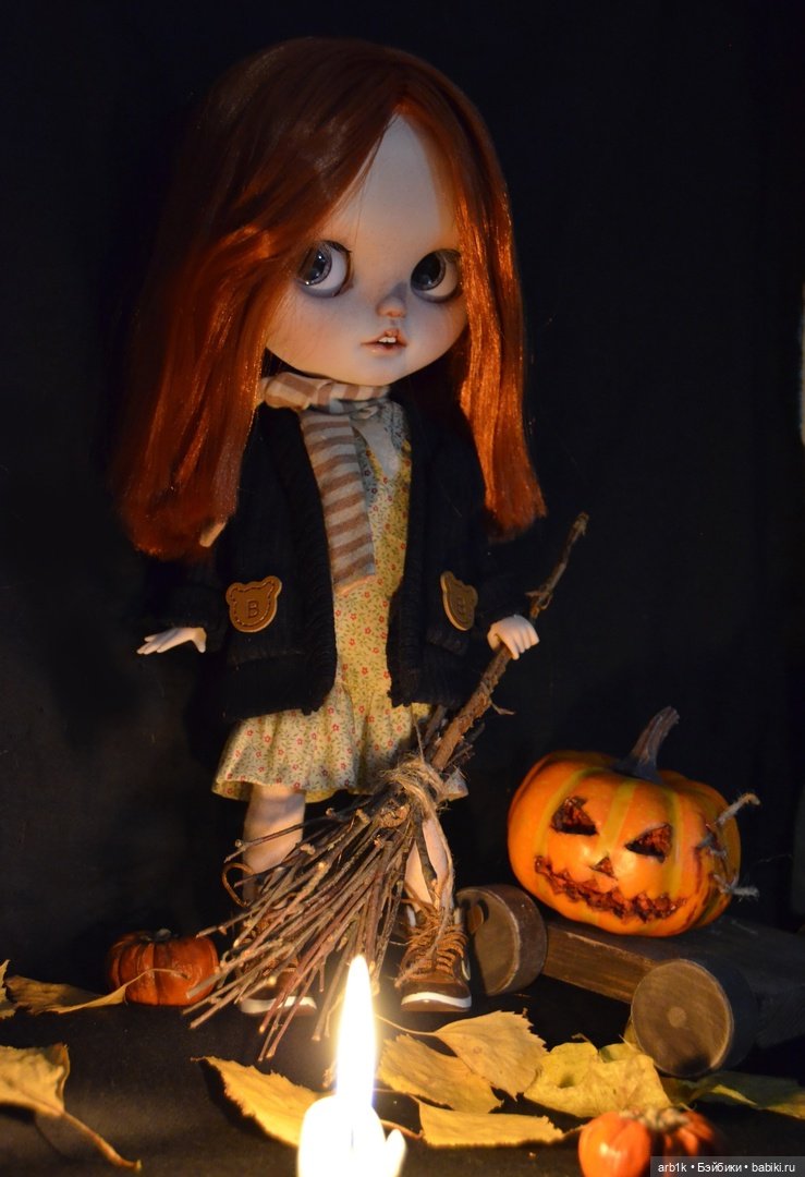 Хэллоуин — Куклы Blythe (Блайз) ООАК: кастом