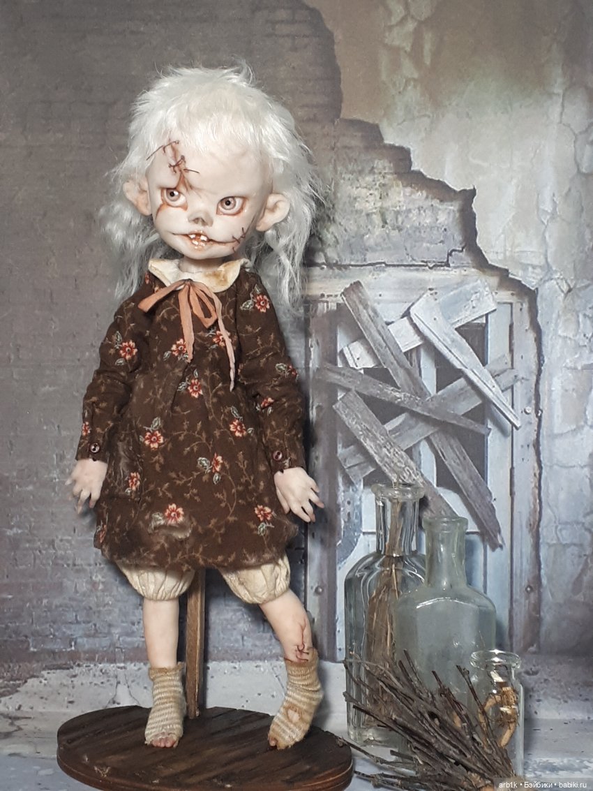 Зомбики. Авторские куклы Катрушовой Татьяны