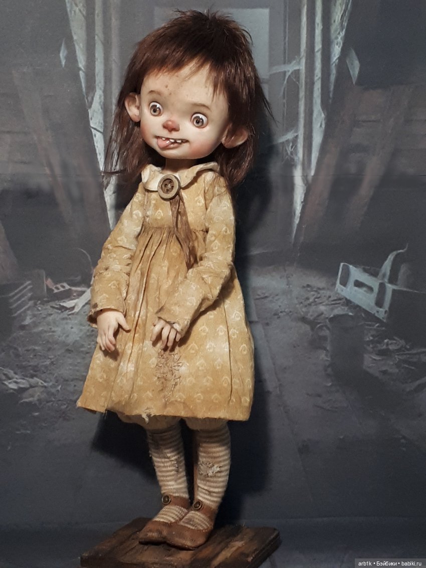 Страшненькие, чердачные чумазики. Авторские куклы Катрушовой Татьяны