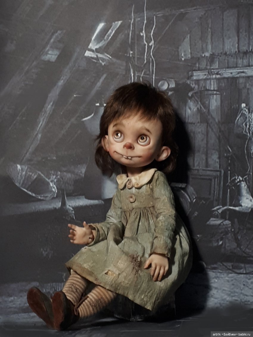 Страшненькие, чердачные чумазики. Авторские куклы Катрушовой Татьяны
