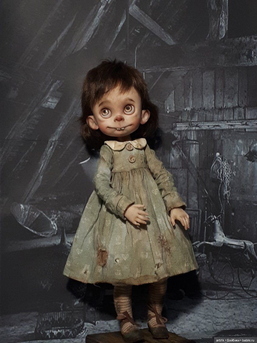 Страшненькие, чердачные чумазики. Авторские куклы Катрушовой Татьяны