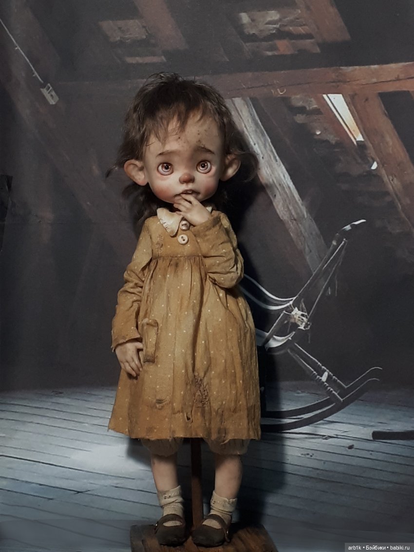 Страшненькие, чердачные чумазики. Авторские куклы Катрушовой Татьяны
