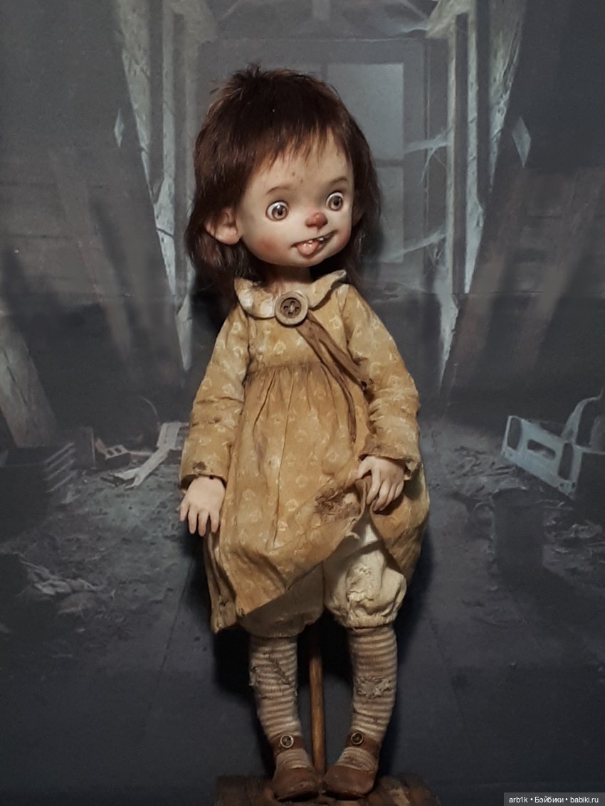 Страшненькие, чердачные чумазики. Авторские куклы Катрушовой Татьяны