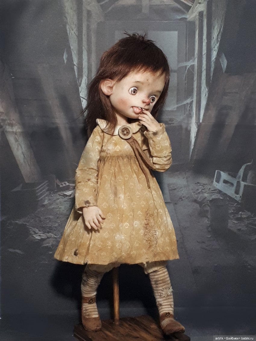 Страшненькие, чердачные чумазики. Авторские куклы Катрушовой Татьяны