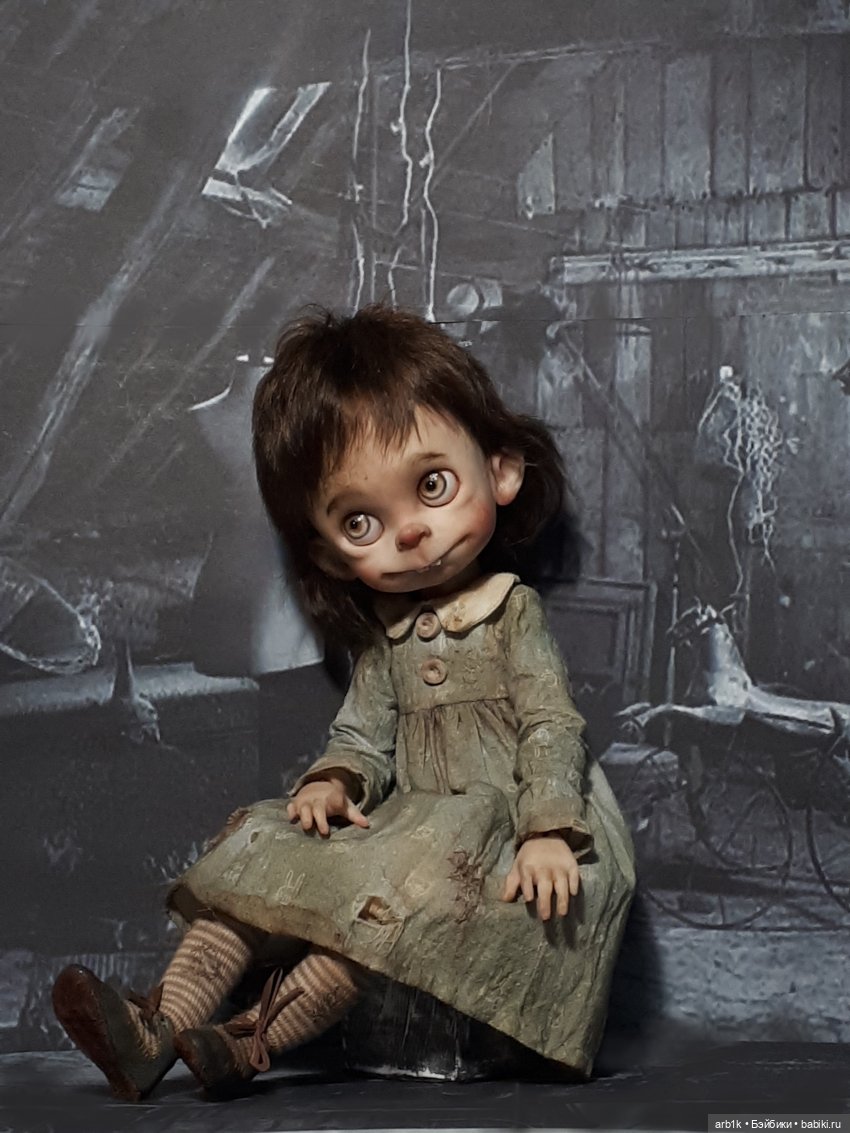 Страшненькие, чердачные чумазики. Авторские куклы Катрушовой Татьяны