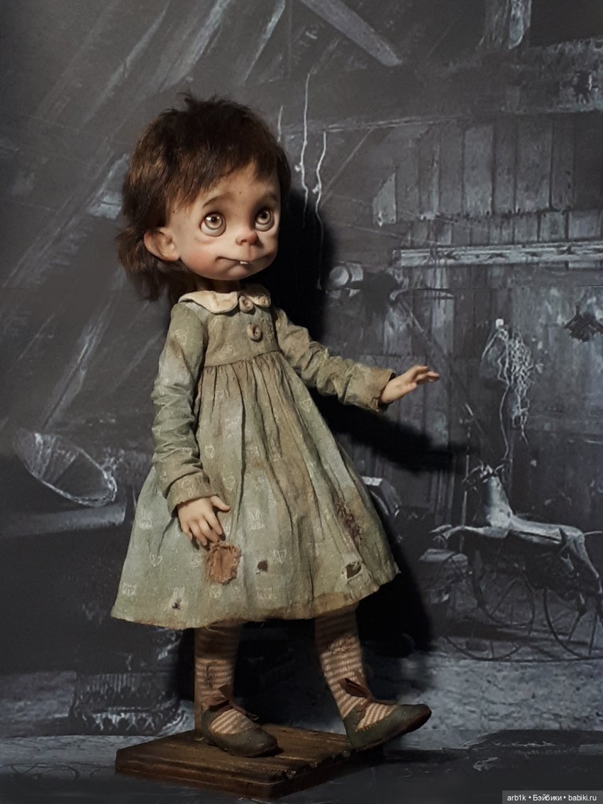 Страшненькие, чердачные чумазики. Авторские куклы Катрушовой Татьяны