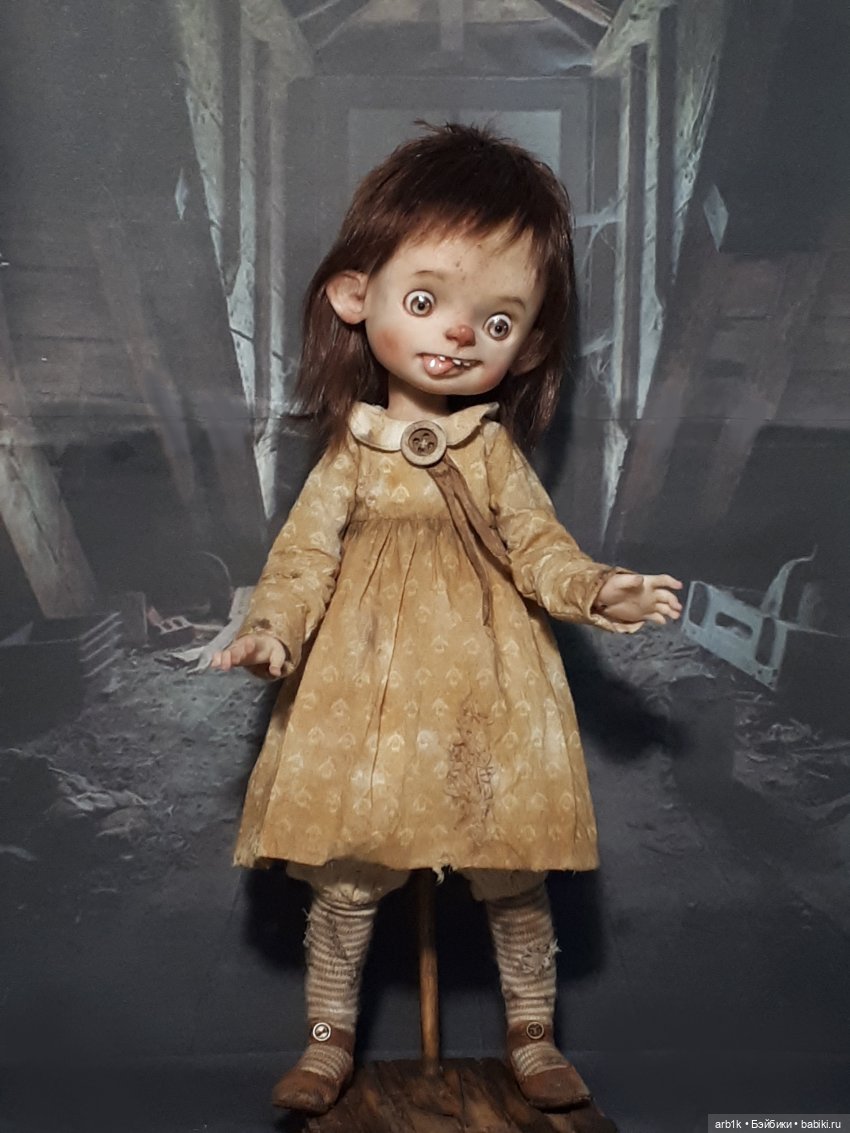 Страшненькие, чердачные чумазики. Авторские куклы Катрушовой Татьяны