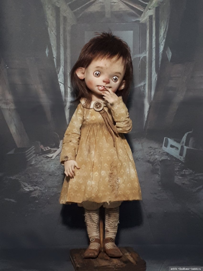 Страшненькие, чердачные чумазики. Авторские куклы Катрушовой Татьяны