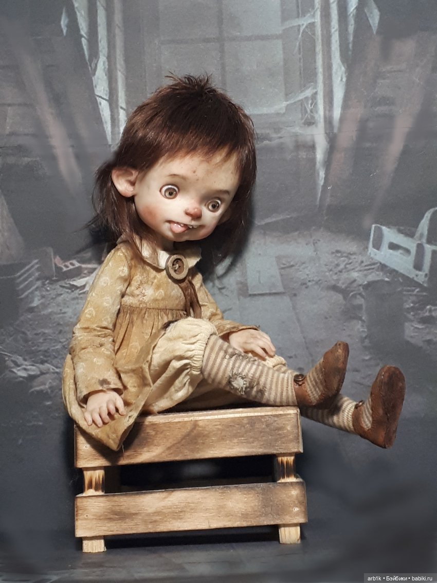 Страшненькие, чердачные чумазики. Авторские куклы Катрушовой Татьяны