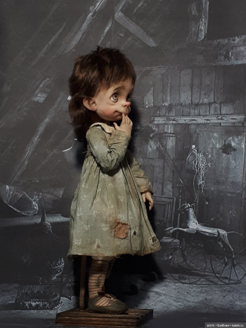 Страшненькие, чердачные чумазики. Авторские куклы Катрушовой Татьяны