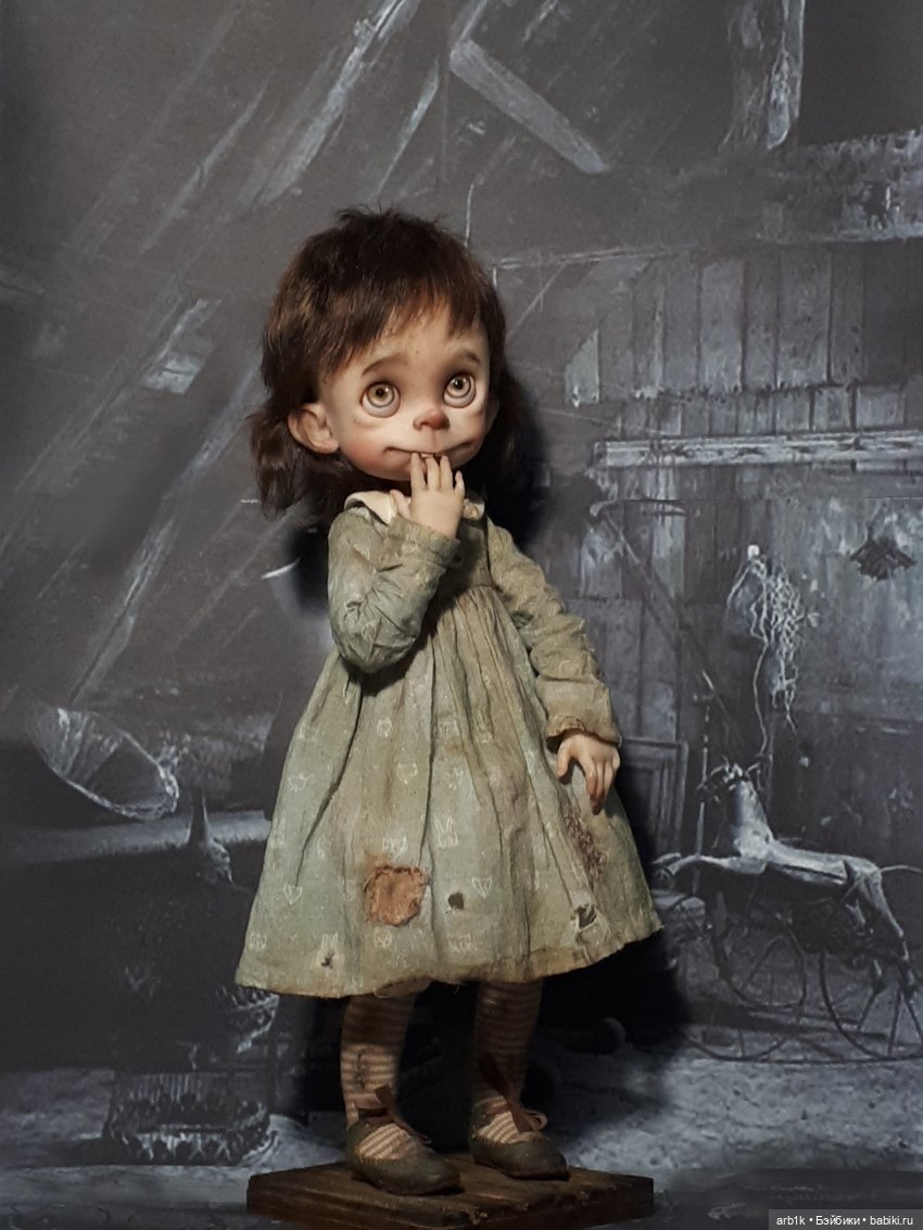 Страшненькие, чердачные чумазики. Авторские куклы Катрушовой Татьяны