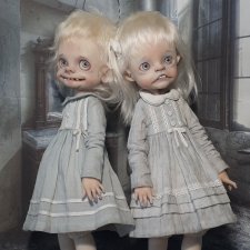 Привиденьки. Авторские куклы Катрушовой Татьяны.