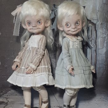 Страшилочки. Авторские куклы Катрушовой Татьяны