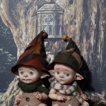 Лесные Пиксики. Авторские куклы Катрушовой Татьяны