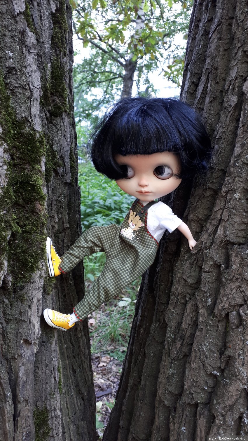 Холли и динозаврик — Куклы Blythe (Блайз) ООАК: кастом (фото 7)
