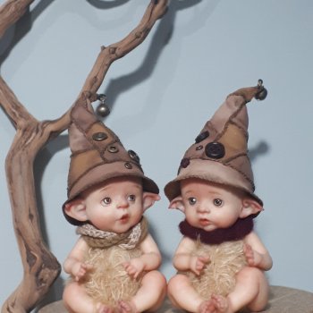 Лесные Пиксики. Авторские куклы Катрушовой Татьяны