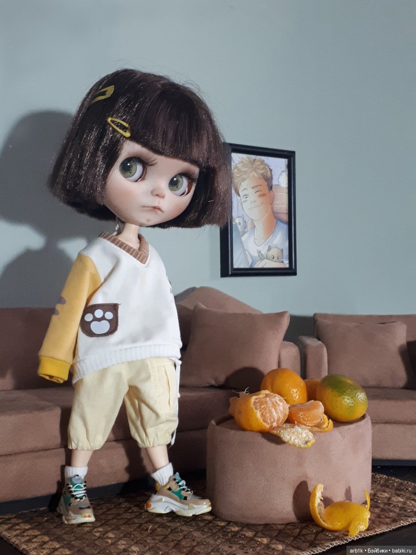 А мы ели мандарины — Куклы Blythe (Блайз) ООАК: кастом