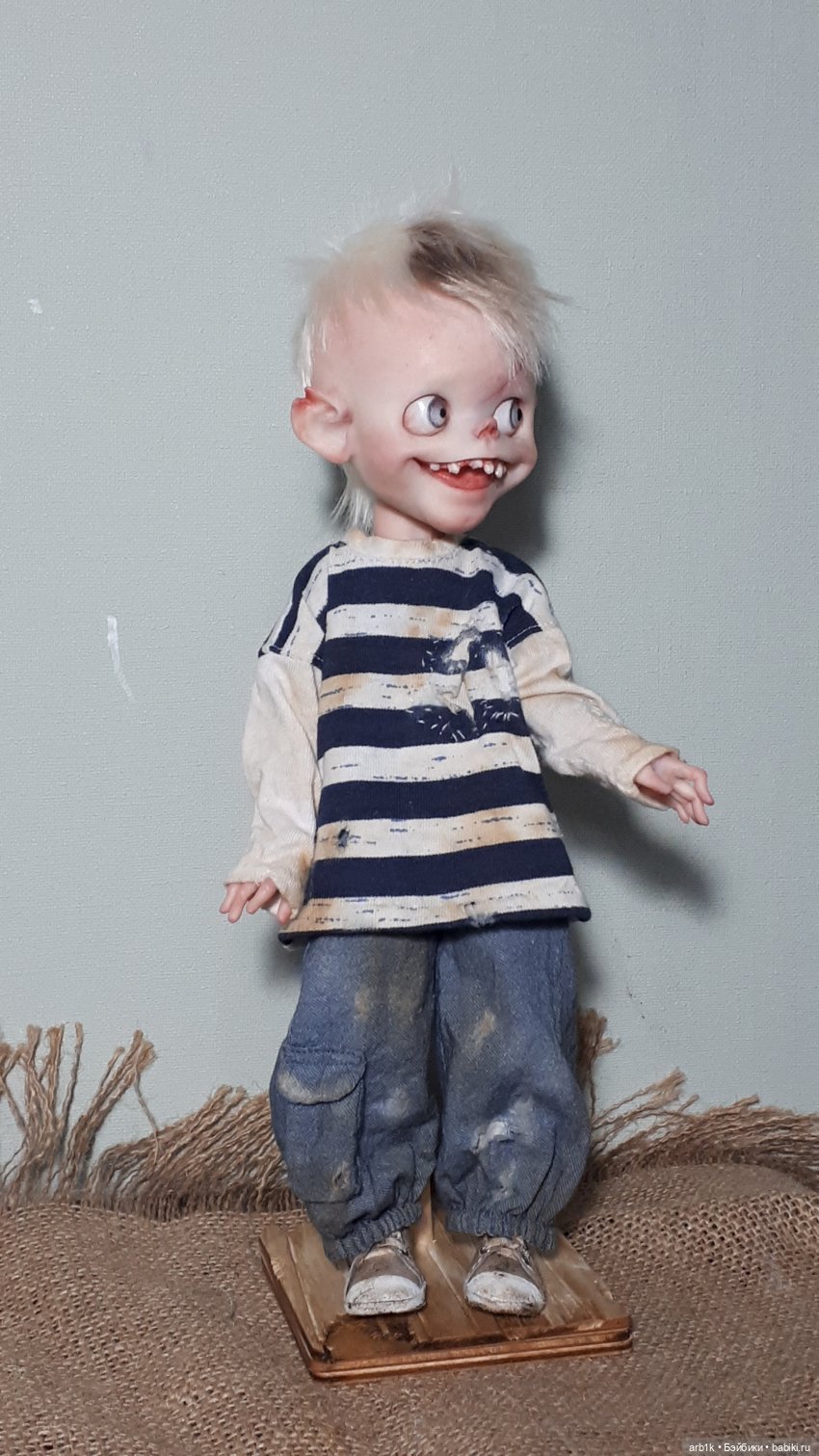 И снова зомбики — Лепка авторских кукол: полимерная глина (фото 8)