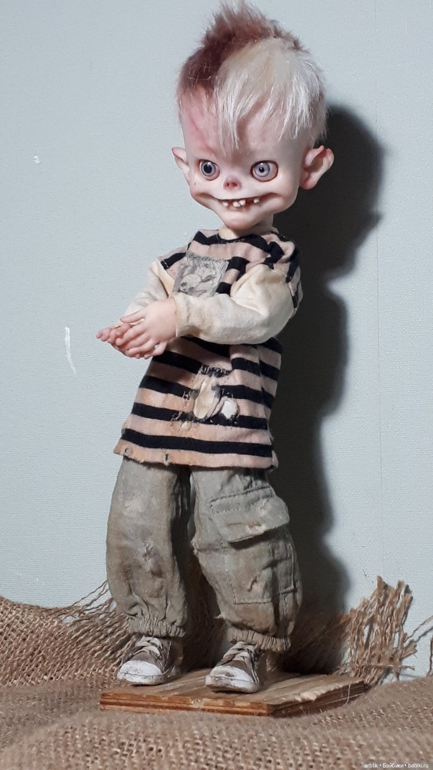 И снова зомбики — Лепка авторских кукол: полимерная глина (фото 2)