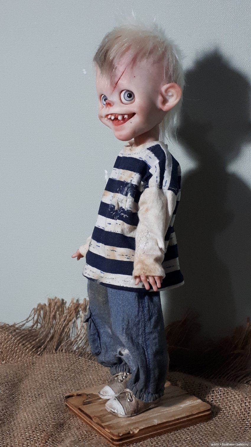 И снова зомбики — Лепка авторских кукол: полимерная глина (фото 10)