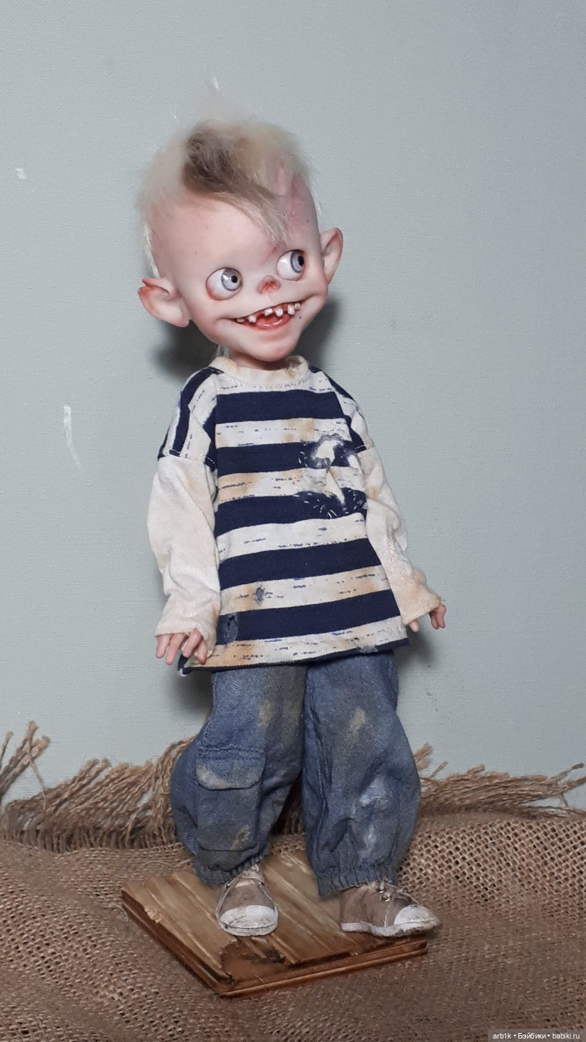 И снова зомбики — Лепка авторских кукол: полимерная глина