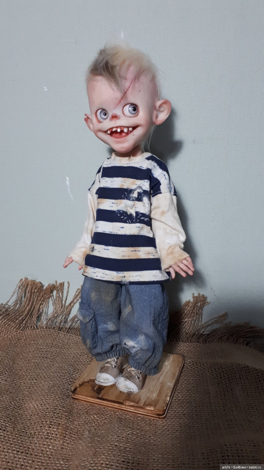 И снова зомбики — Лепка авторских кукол: полимерная глина (фото 7)