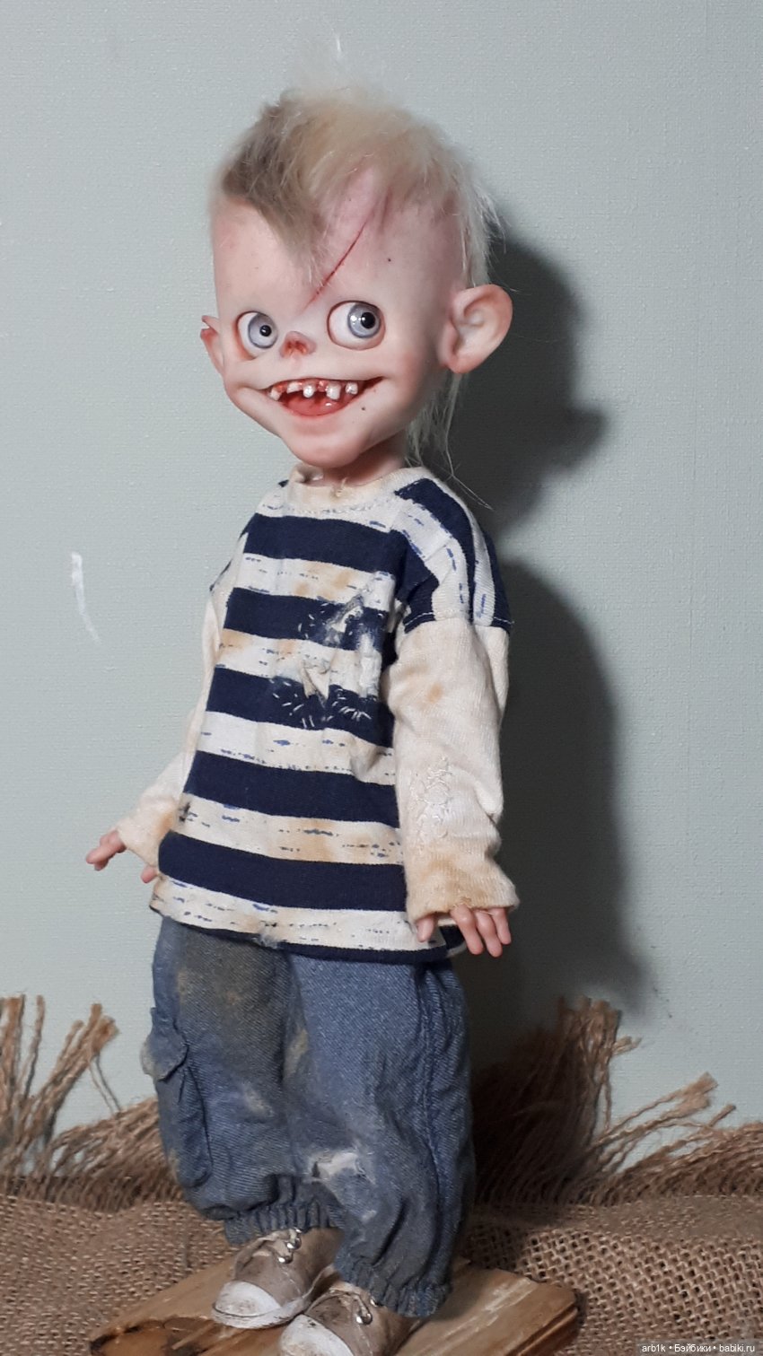 И снова зомбики — Лепка авторских кукол: полимерная глина (фото 9)