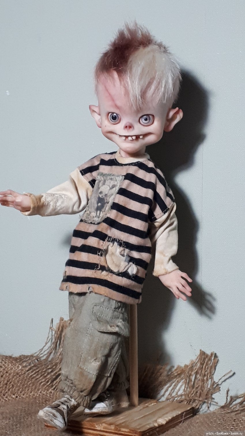 И снова зомбики — Лепка авторских кукол: полимерная глина (фото 3)