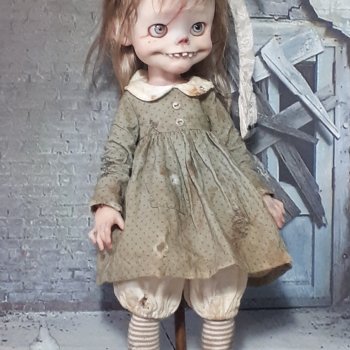 И снова страшилочки. Авторские куклы Катрушовой Татьяны.