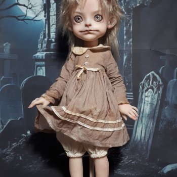 И снова страшилки. Авторские куклы Катрушовой Татьяны.