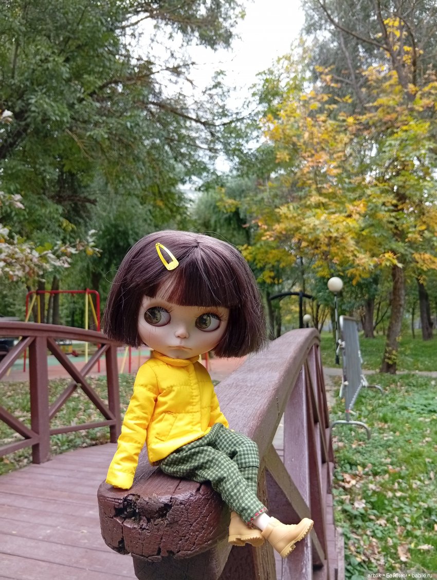 Бонни в парке — Куклы Blythe (Блайз) ООАК: кастом