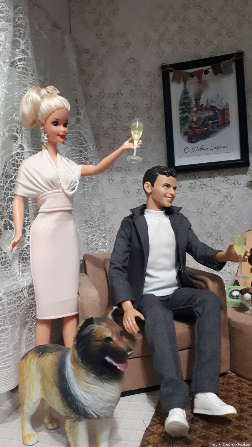 Новый год в стиле 90х — Куклы Barbie (Барби): Looks (фото 6)