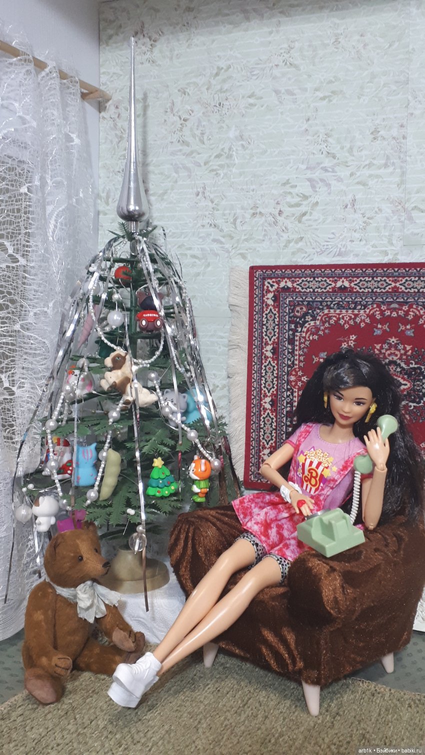 Новый год в стиле 90х — Куклы Barbie (Барби): Looks (фото 8)