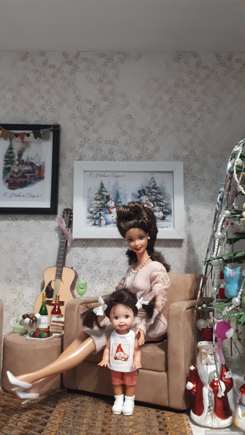 Новый год в стиле 90х — Куклы Barbie (Барби): Looks (фото 7)