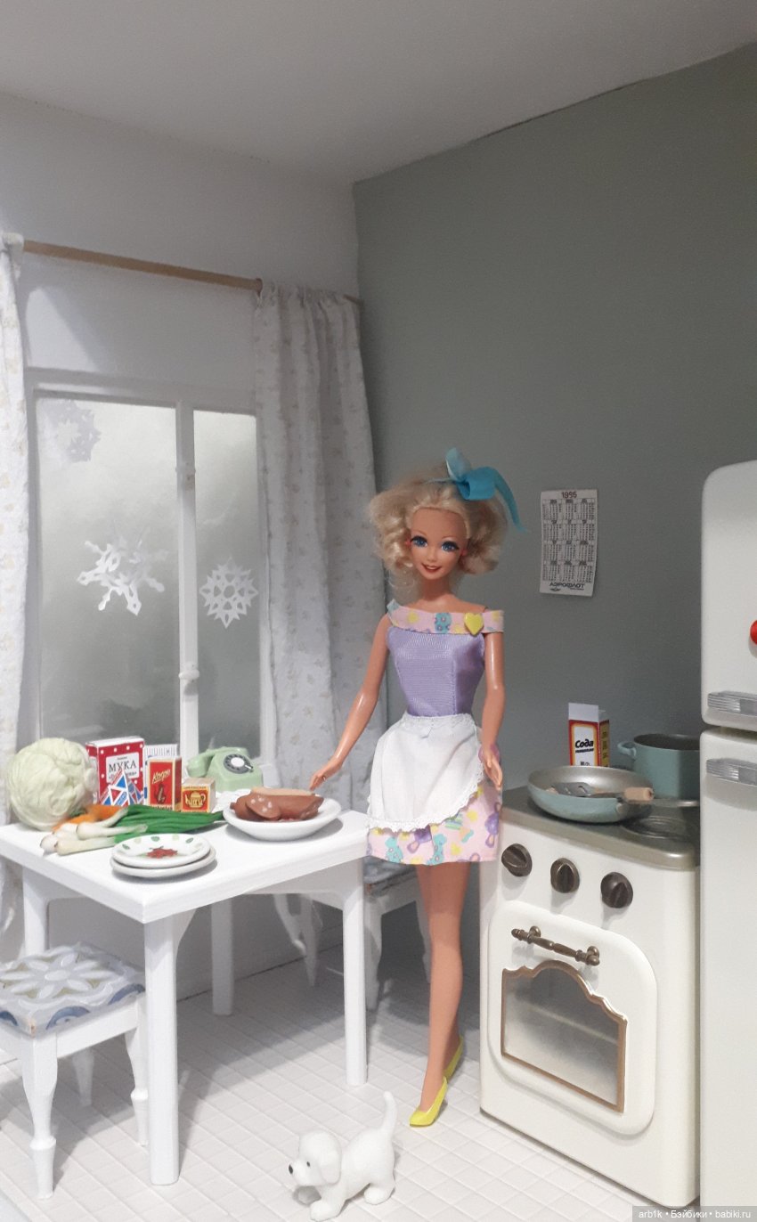 Новый год в стиле 90х — Куклы Barbie (Барби): Looks