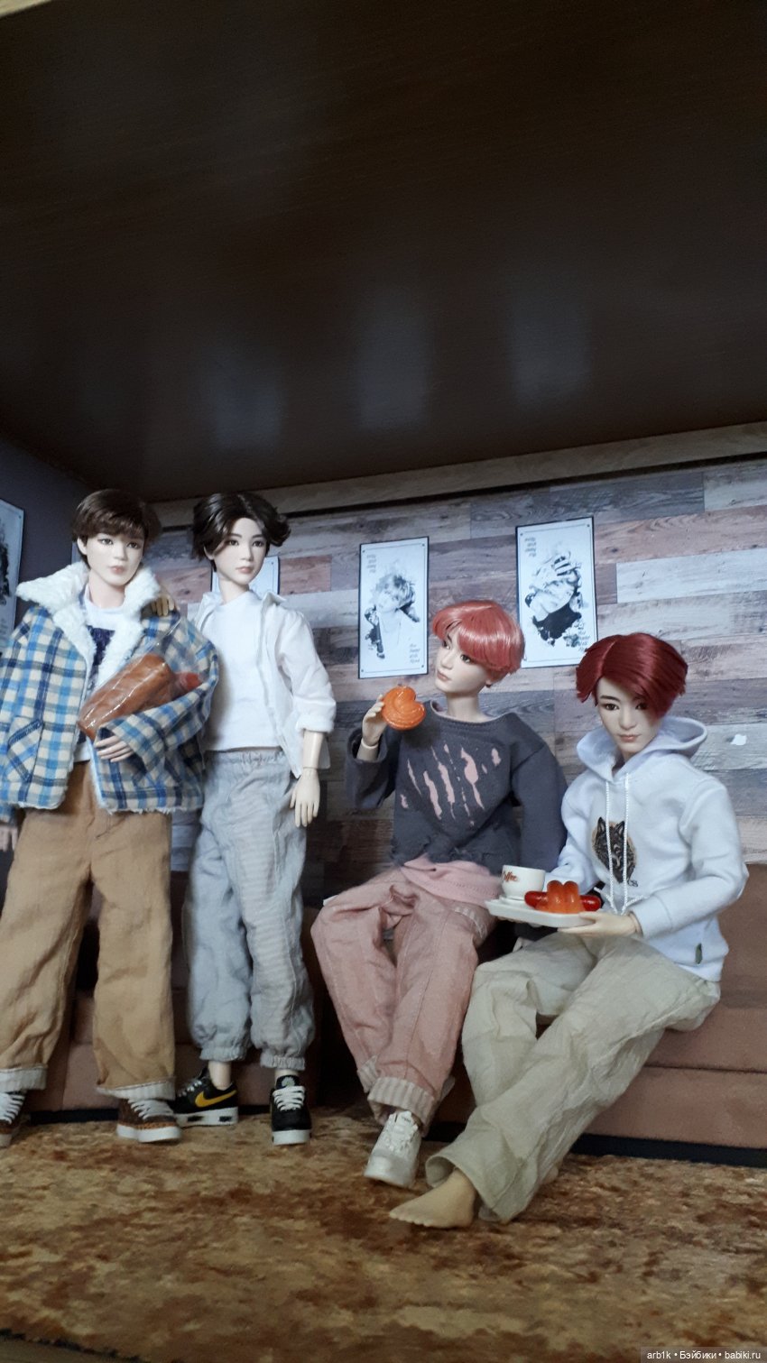 И снова фотосессия по колено в снегу. Чимин (фото 10)