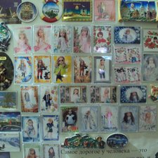 Магнитики для холодильника с куколками Готц