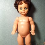 Кукла гдр Демуза с зубками в ремонт, реставрацию