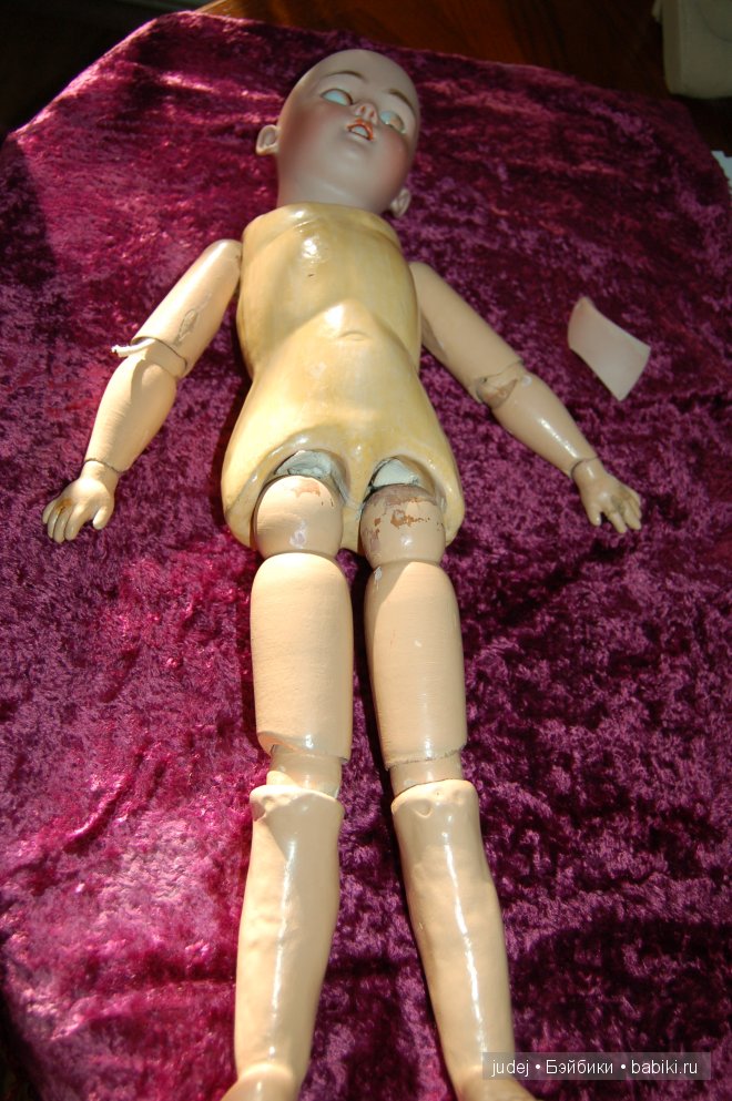 Нужна помощь в реставрации антикварной куклы (фото 8)