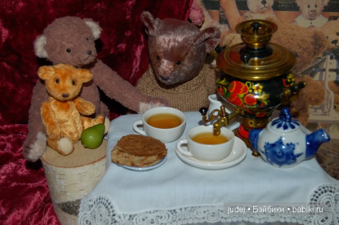 Три медведя, авторские игрушки (фото 2)