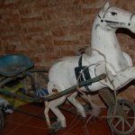 Конь педальный. Подарок на Крещение