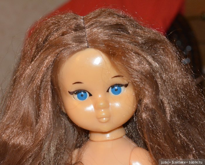 Северянка, реставрация парика куклы