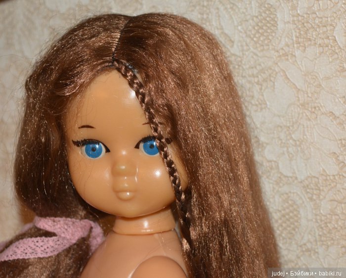 Северянка, реставрация парика куклы (фото 2)