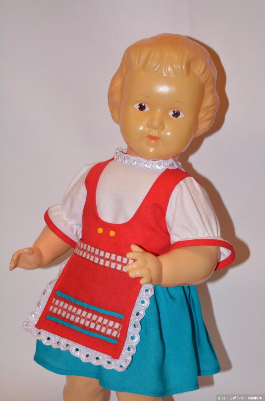 История одного снимка — Советские винтажные куклы (СССР): Ленигрушка (фото 3)