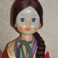 Кукла Нина - Люба. Новый парик