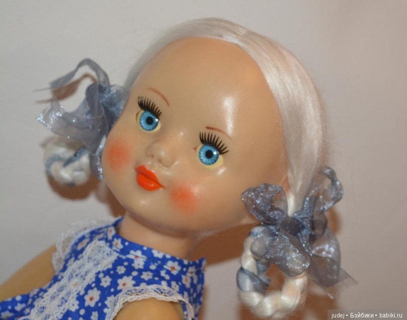 Парички из волокна крапивы для советских кукол: мой опыт реставрации