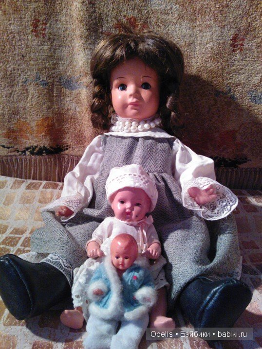 Шарлотта. Перерисовка, реставрация винтажной куклы (фото 4)