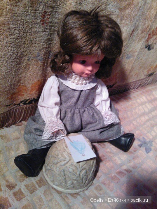 Шарлотта. Перерисовка, реставрация винтажной куклы (фото 6)