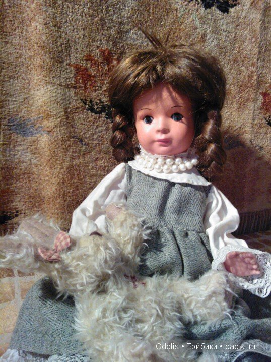 Шарлотта. Перерисовка, реставрация винтажной куклы (фото 3)