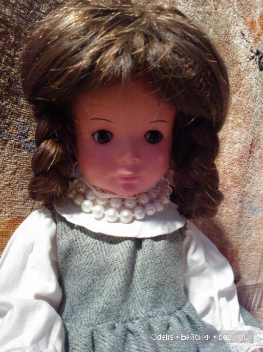 Шарлотта. Перерисовка, реставрация винтажной куклы (фото 8)